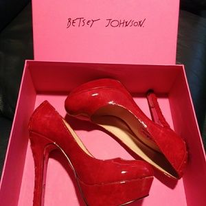 Betsey Johnson Dita Corset Platform Shoes